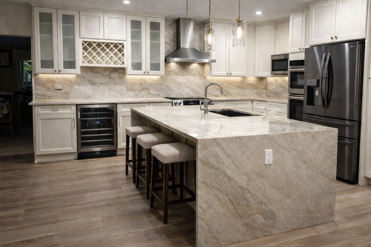 White kitchen