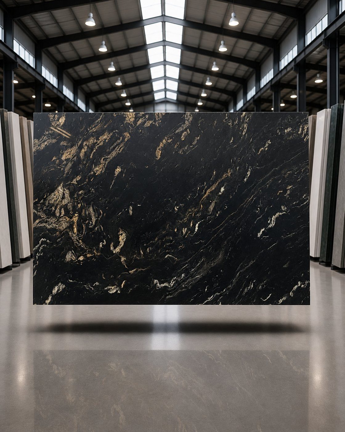 Black Xisto Swirling Veins