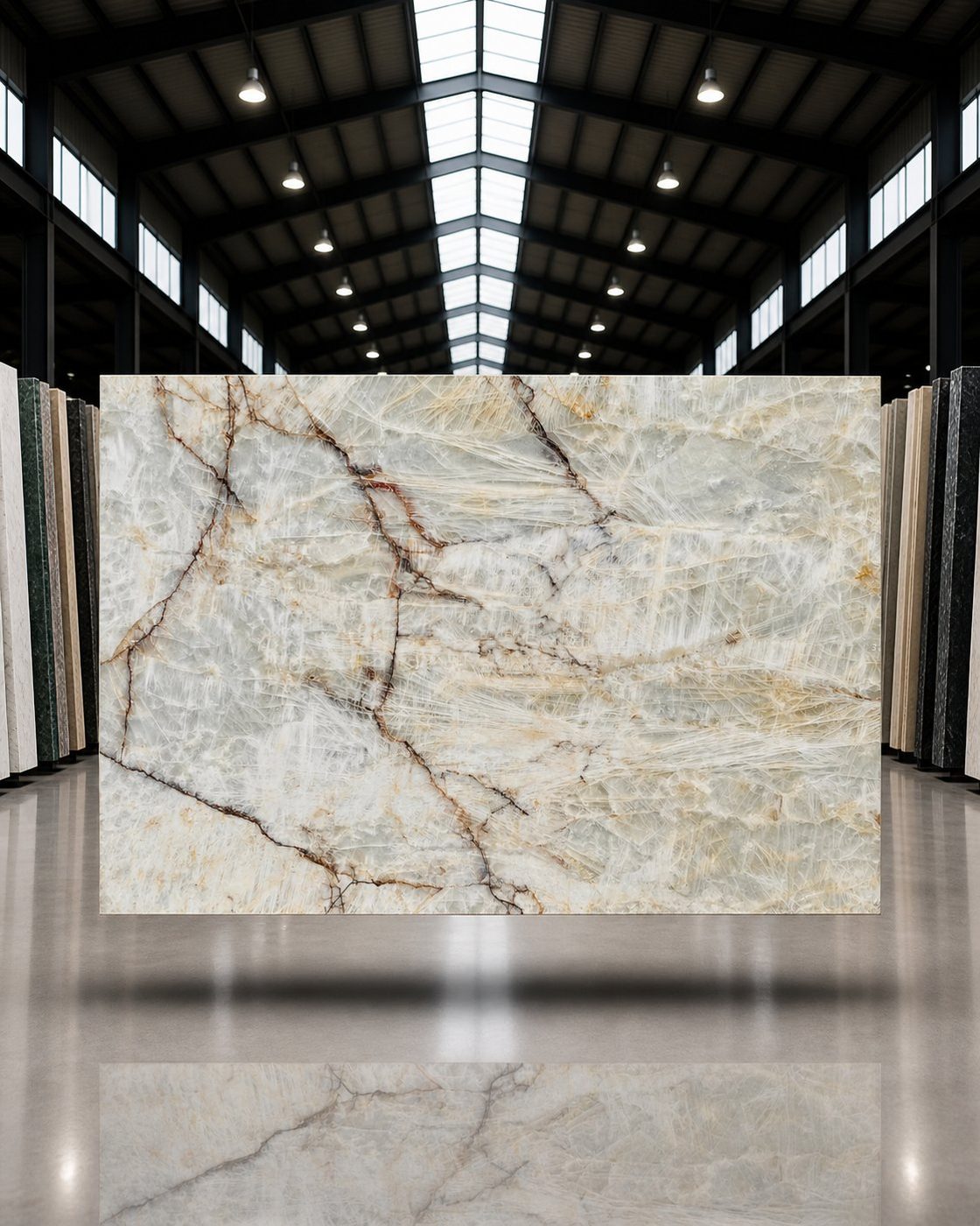 Quarzo Azzurro Copper Vein